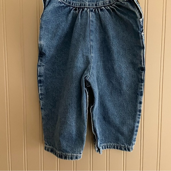 Vintage Oshkosh B’Gosh 100% Cotton Jean Overalls Size 12 Months - Picture 6 of 9